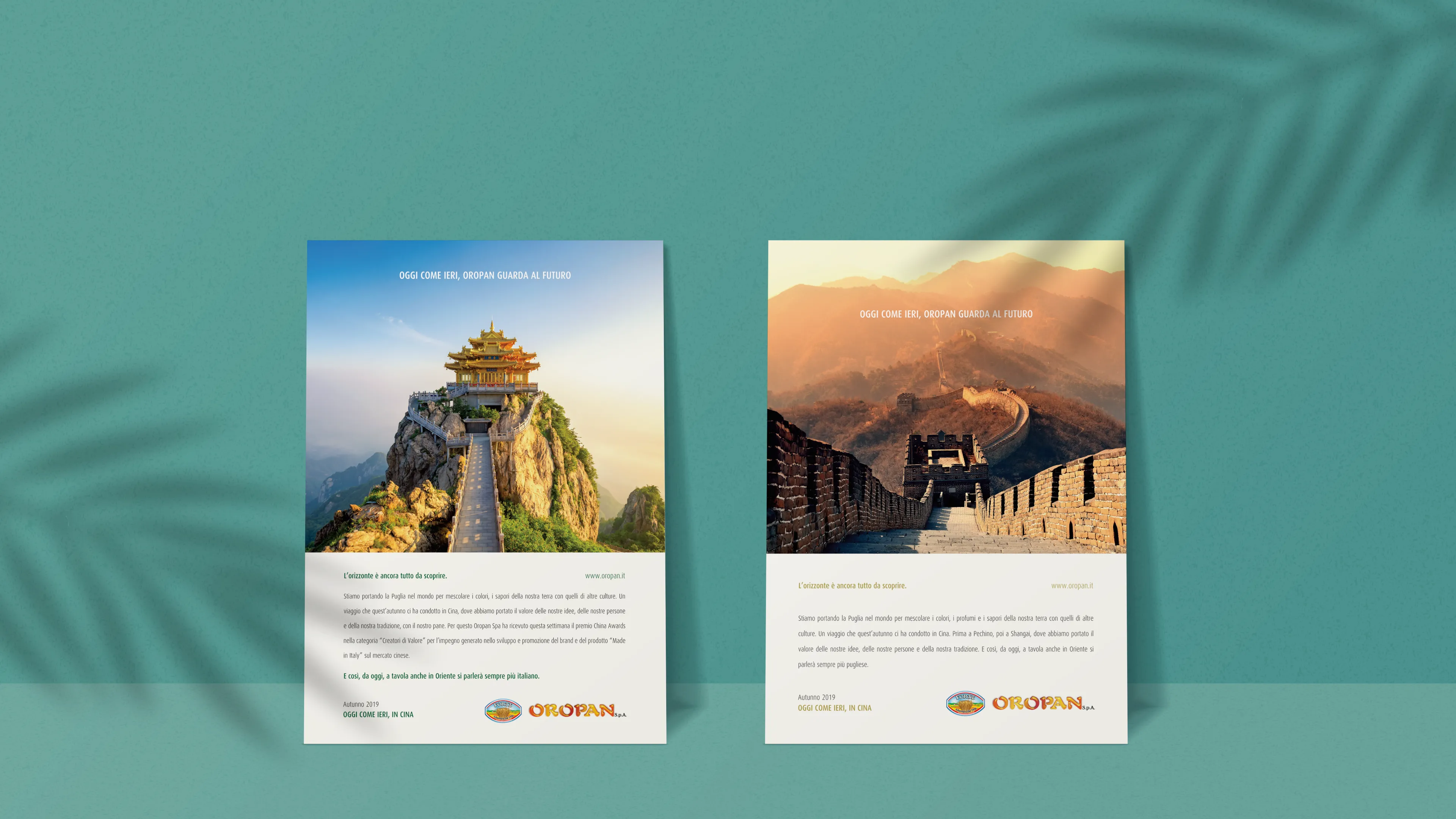 Oropan: tradizione globale