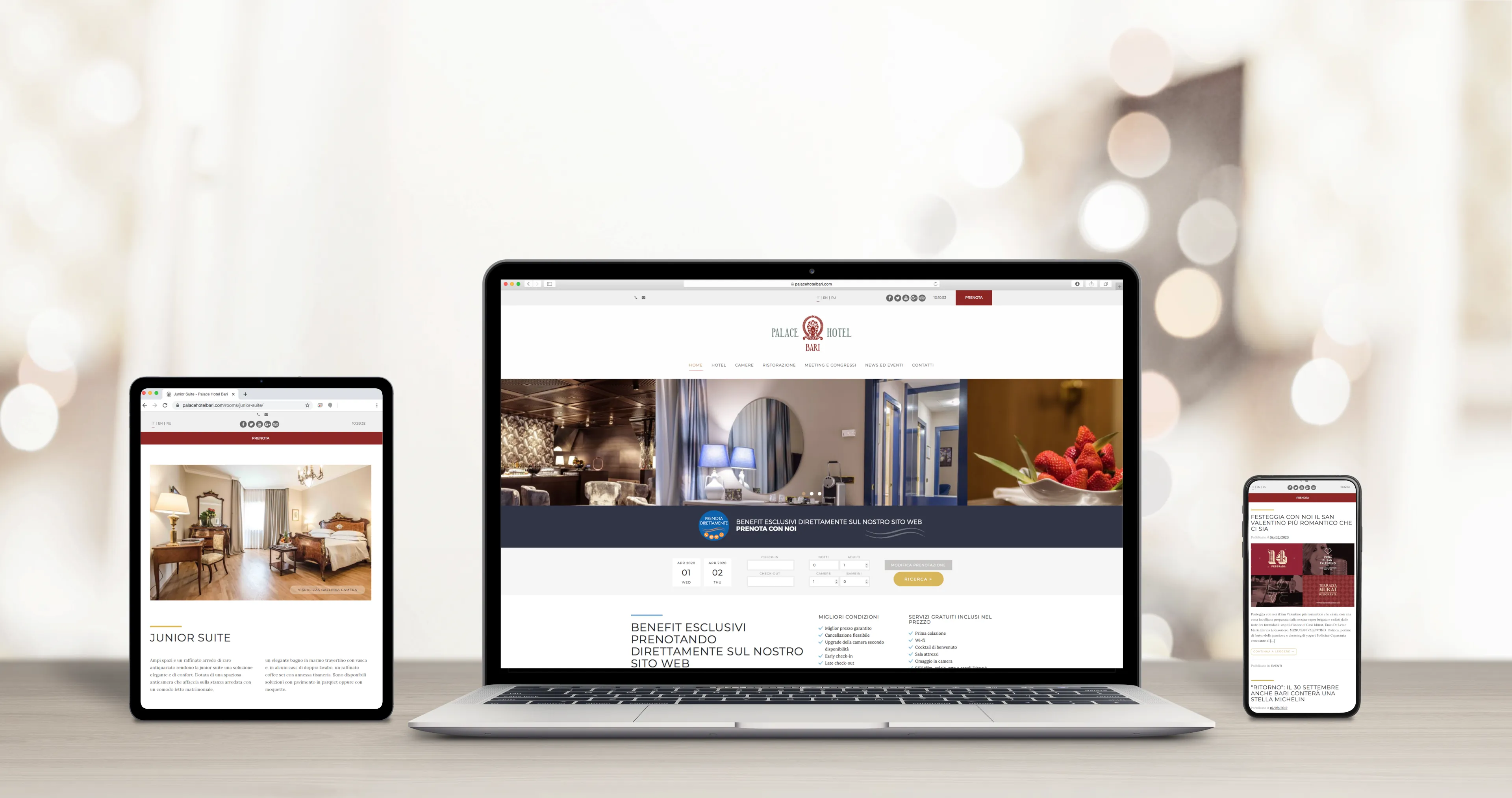 Palace Hotel: hospitality restyling